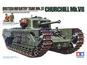 Tamiya 35210 Char d&amp;#39;infanterie britannique Mk.IV Churchill Mk.VII (1/35)