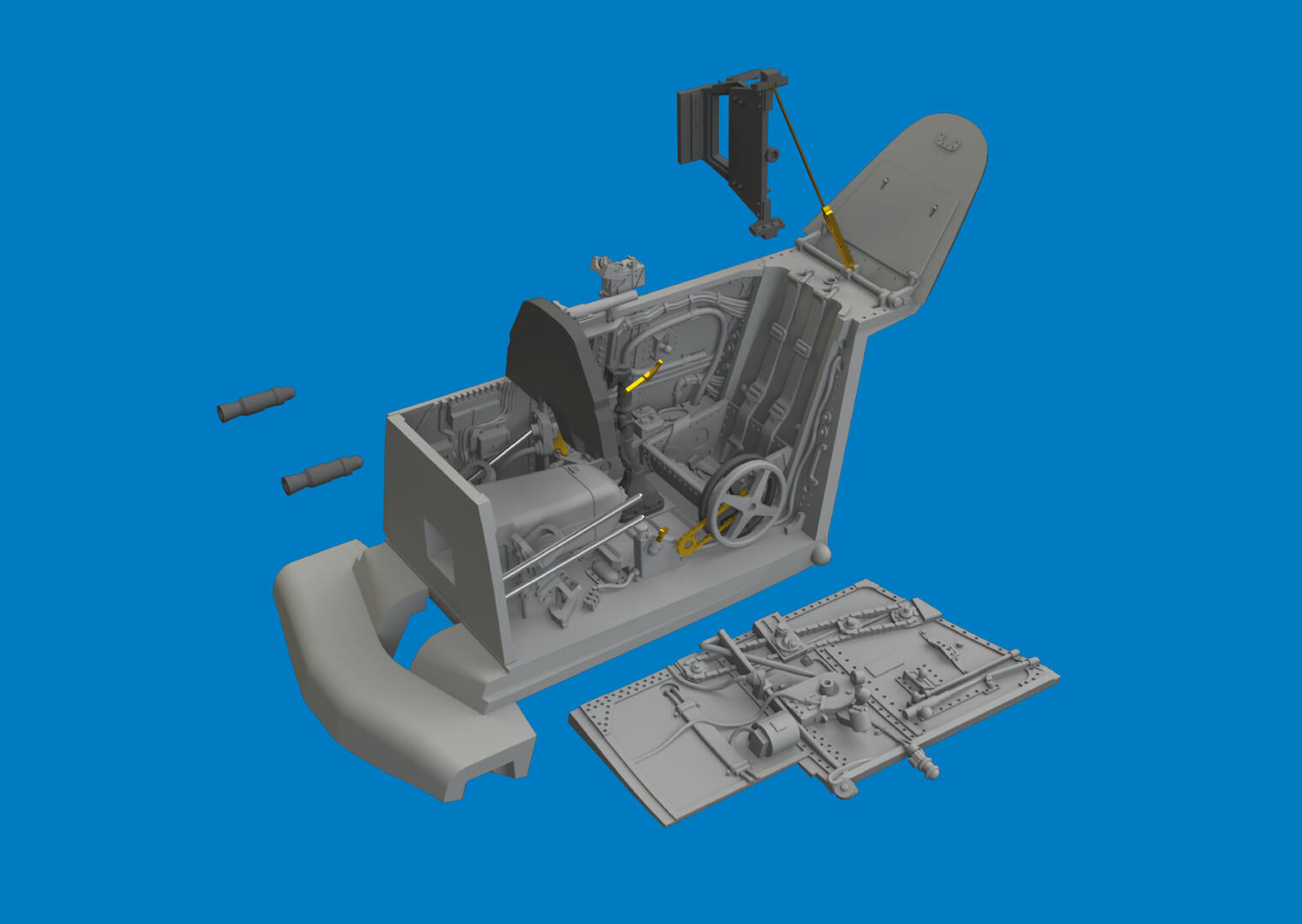 Eduard 672459 Bf 109K-4 cockpit PRINT for Eduard 1/72 – Bild 2