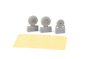 Eduard 672461 Me 262 wheels for Arma Hobby 1/72 – immagine 3