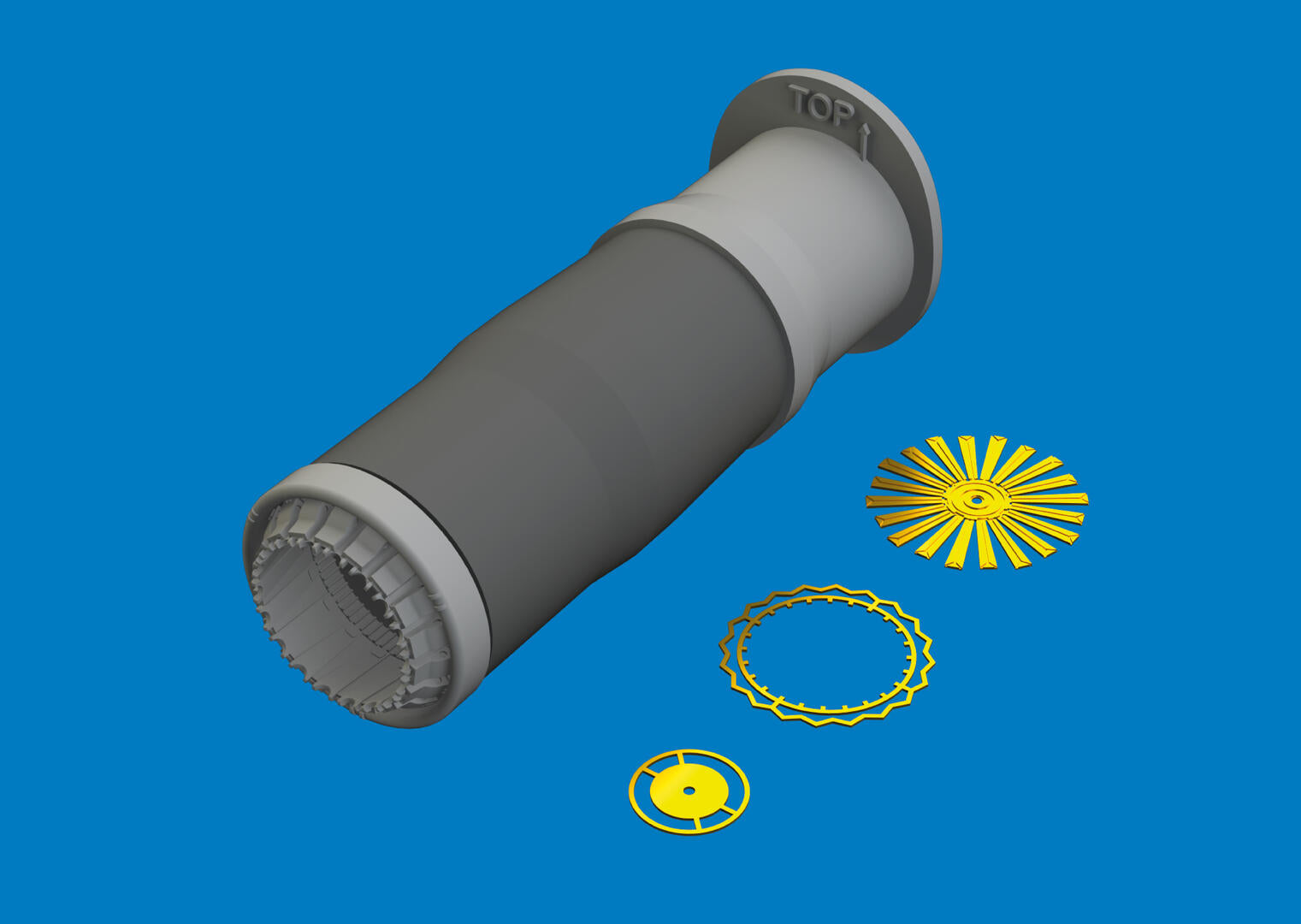 Eduard 672464 MiG-21R exhaust nozzle for Eduard 1/72 – zdjęcie 2