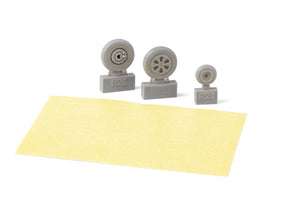 Eduard 672465 MiG-21R wheels for Eduard 1/72 – Bild 3