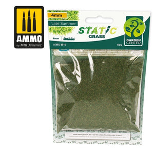 Munitions Mig Jimenez 8810 Static Grass - Fin d&amp;#39;été - 4 mm