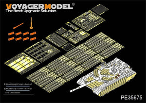 Maquette Voyager PE35675 Char de combat principal russe moderne T-64 BV (lanceur de fumée inclus) (Pour TRUMPETER 05522) 1/35