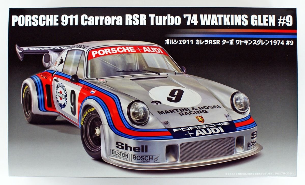 Fujimi 126494 Porsche 911 Carrera RSR Turbo Watkins Glen 1974 n° 9 1/24