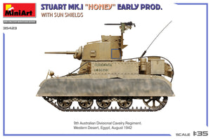 MiniArt 35423 Stuart Mk.I “Honey” Early Prod. w/Sun Shields 1/35 – zdjęcie 5