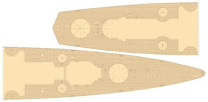 MK1 Design MD-20024 DKM Cuirassé SCHARNHORST DX PACK pour Trumpeter 1/200 – Bild 71
