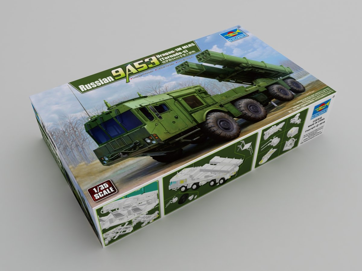 Trumpeter 01068 Largueur multiple russe 9A53 Uragan-1M (Tornado-s) 1/35  – Bild 2