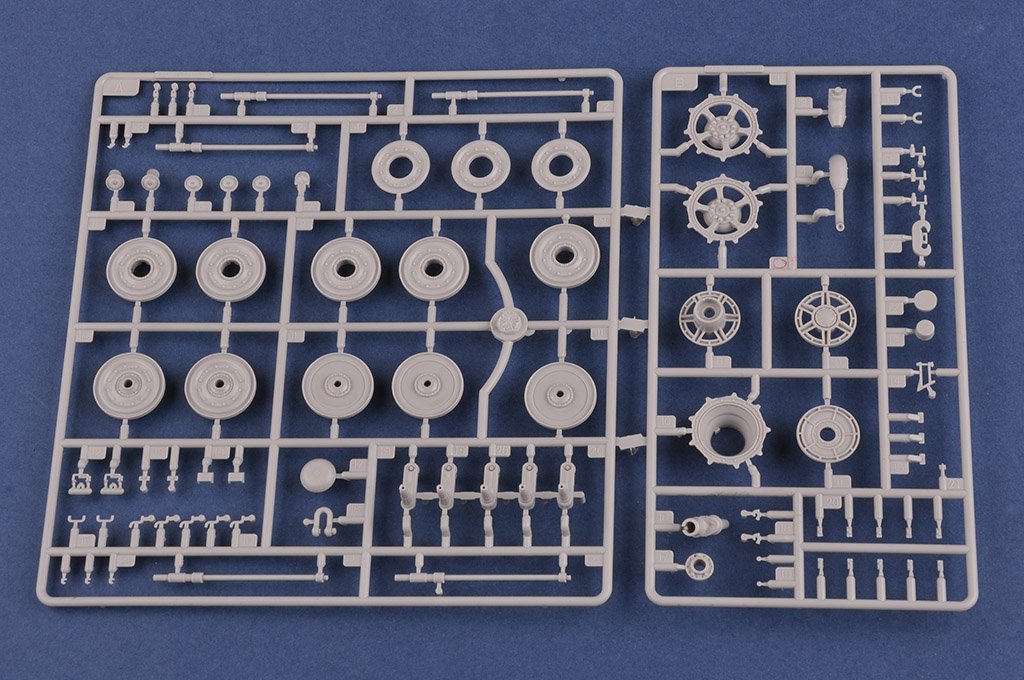 Hobby Boss 84530 German Sd.Kfz.182 King Tiger Porsche Turret w/ Zimmerit 1/35 – zdjęcie 7
