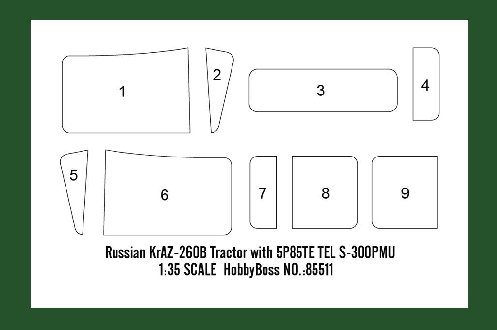 Hobby Boss 85510 Camion cargo russe KrAZ-260 1/35 – image 12