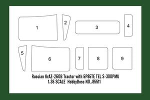 Hobby Boss 85510 Camion cargo russe KrAZ-260 1/35 – image 12