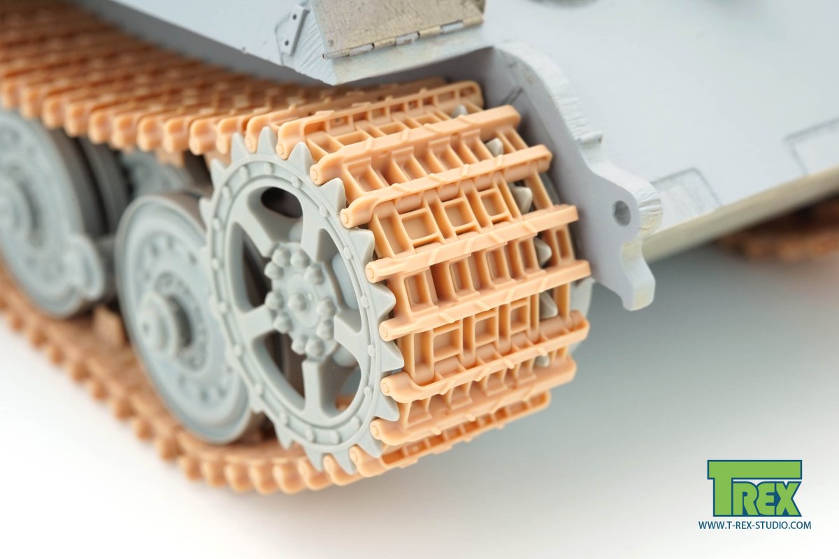 T-Rex Studio TR85053 Chenilles de transport King Tiger, motif 1, échelle 1/35 – immagine 2