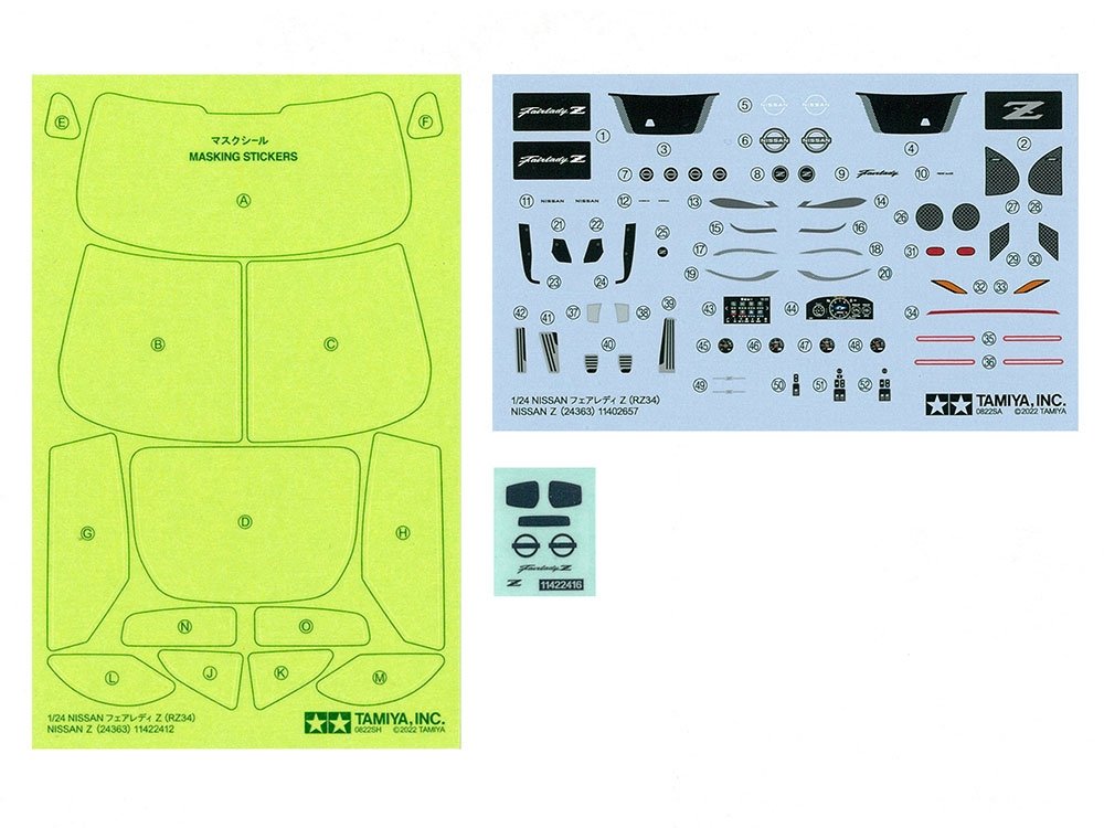 Tamiya 24363 Nissan Z / Nissan Fairlady Z (RZ34) 1/24 – image 9