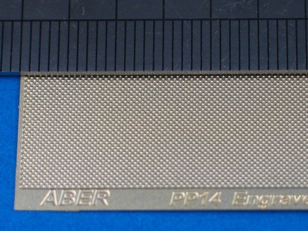 Plaque à graver Aber PP14 (140 x 39 mm) - motif 14