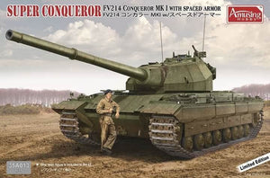Amusing Hobby 35A013 Super Conqueror FV 214 Conqueror Mk I avec blindage espacé 1/35
