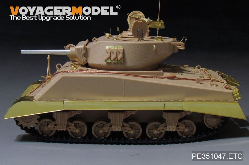 Modèle Voyager PE351047, chenilles JUMBO pour char américain M4A3E2 de la Seconde Guerre mondiale (pour MENG TS-045), échelle 1/35 – image 3