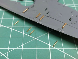 Master AM-48-163 Master AM-48-163 Spitfire Mk.I wczesna wersja - Browning .303 do Eudard 1/48 – zdjęcie 4