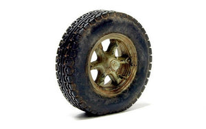 ET Model ER35-005 Roues de route lestées de type 2 pour Sd.Kfz.7 allemand de la Seconde Guerre mondiale, pour DRAGON/TRUMPETER au 1/35