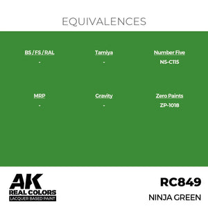 AK Interactive RC849 Ninja Vert 17 ml  – Bild 3