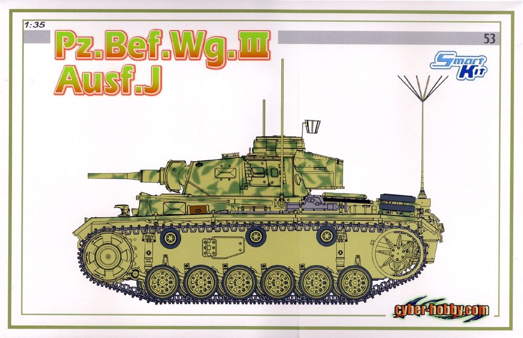 Cyber ​​​​Hobby 6544 Pz.Bef.Wg.III Ausf.J (1/35)