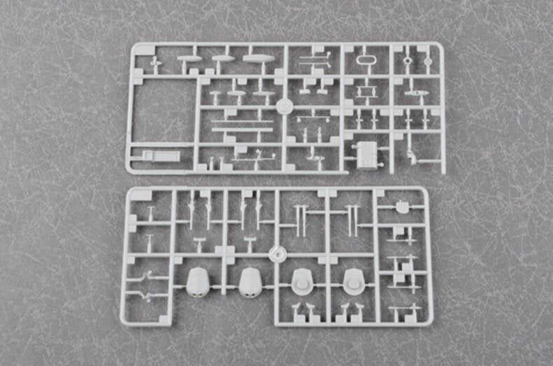 Trumpeter 05796 HMS Valiant (version 1939) 1/700 – immagine 5