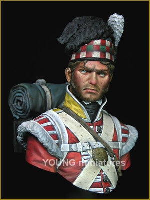 Young Miniatures YH1826 Le 92e régiment des Gordon Highlanders, Waterloo 1815, échelle 1/10 – image 2