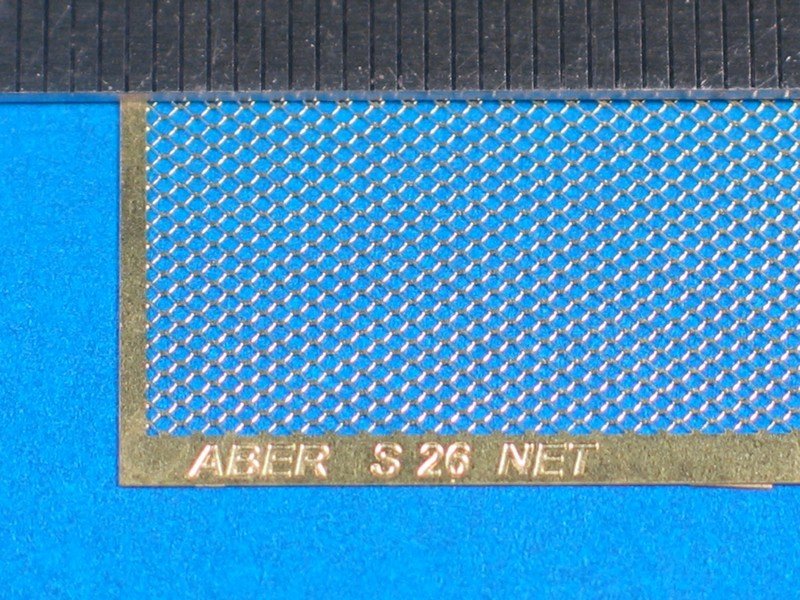 Filet Aber S-26 à mailles entrelacées de 0,8 x 0,8 mm
