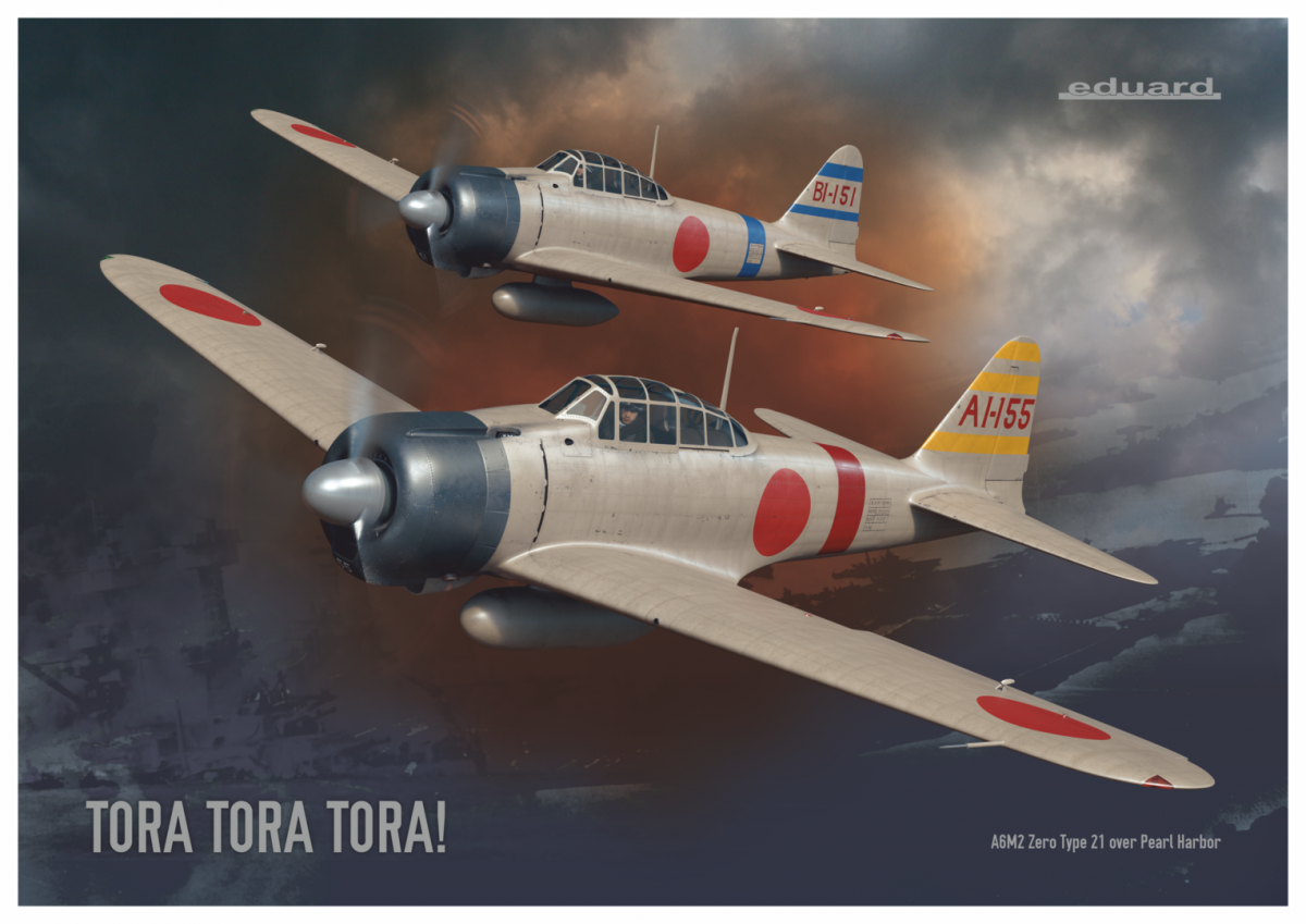 Eduard 11155 TORA TORA TORA ! A6M2 Zero Type 21 « Au-dessus de Pearl Harbor » 1/48