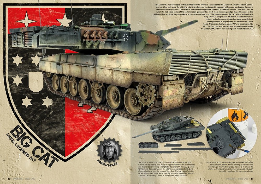 AK Interactive AK4826 TANKER 06: STEEL CATS (English) – zdjęcie 2