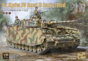 Maquette Border BT-005 Pz.Kpfw.IV Ausf.H Début/Milieu 2 en 1 1/35
