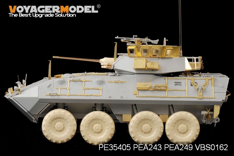 Maquette Voyager PE35405 LAV-A2 USMC moderne de base pour TRUMPETER 01521 1/35 – immagine 7