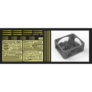 Planche de photodécoupe FlyHawk Model FH710200 HMS Duke of York 1943 (FH1118) 1/700