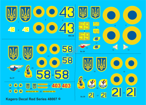 Kagero KD48007 AVIONS UKRAINIENS MODERNES EN GUERRE 2022 1/48 – image 2