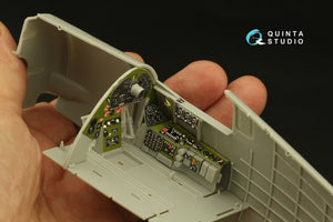 Intérieur coloré imprimé en 3D sur papier décalcomanie Quinta Studio QD32189 F6F-3E/N Hellcat (Trumpeter) 1/32 – immagine 11