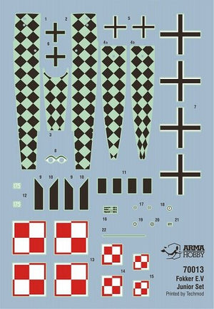 Arma Hobby 70013 Fokker EV Junior coffret 1/72 – immagine 4