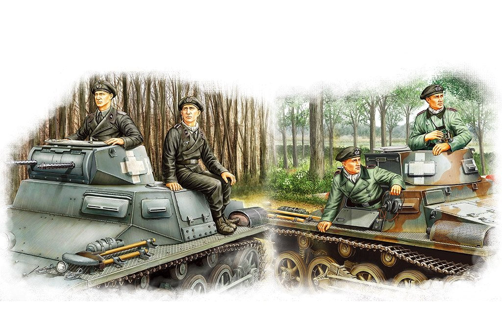 Hobby Boss 84419 Ensemble d'équipage de char allemand 1/35