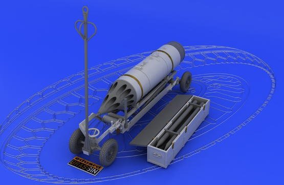 Lance-roquettes Eduard 648046 B-8M1 et chariot de chargement 1/48  – Bild 3