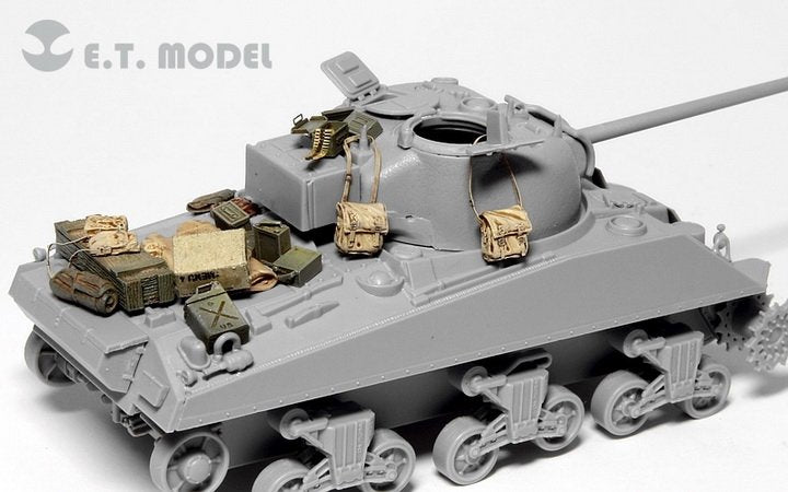 ET Modèle J72-011 Ensemble d&amp;#39;accessoires pour véhicules alliés de la Seconde Guerre mondiale Type 2 – immagine 3