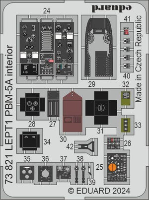 Intérieur du PBM-5A Eduard 73821 ACADEMY 1/72 – image 2