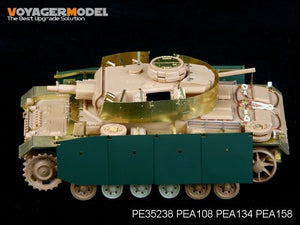 Voyager modèle PE35238 WWII allemand Pz.Kpfw.III Ausf.N pour TAMIYA 35290 1/35  – image 4