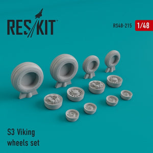 RESKIT RS48-0215 ​​S-3 Vikingwheels set 1/48