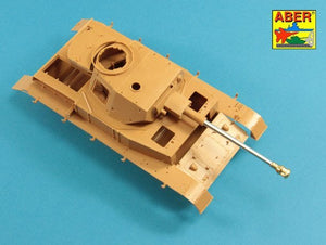 Canon Aber 35L-237 75mm KwK40L/48 avec frein de bouche modèle moyen pour Germ.Pz.Kpfw.VI, Ausf.H (1/35) – immagine 6