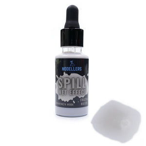 Modellers World MWE005 Déversement – ​​effet mouillé : Eau gelée 30 ml