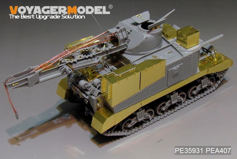 Véhicule de dépannage de char américain M31 de la Seconde Guerre mondiale, modèle Voyager PE35931, pour TAKOM 2088, échelle 1/35 – image 12