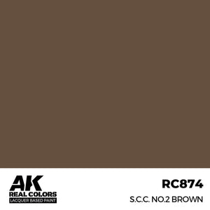 AK Interactive RC874 SCC No.2 Brown 17 ml