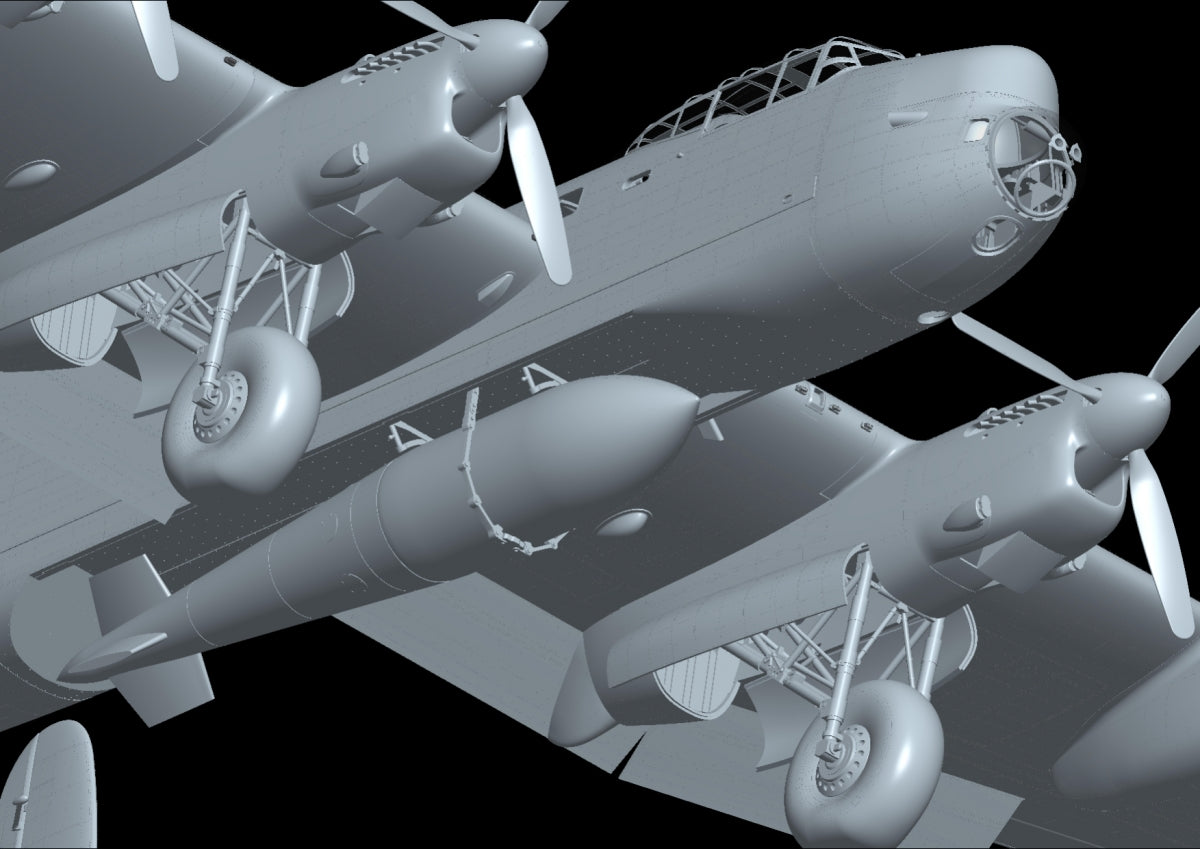 Maquette HK Models 01F007 Avro Lancaster B Mk.I Special Grand Slam 1/48 – Bild 9