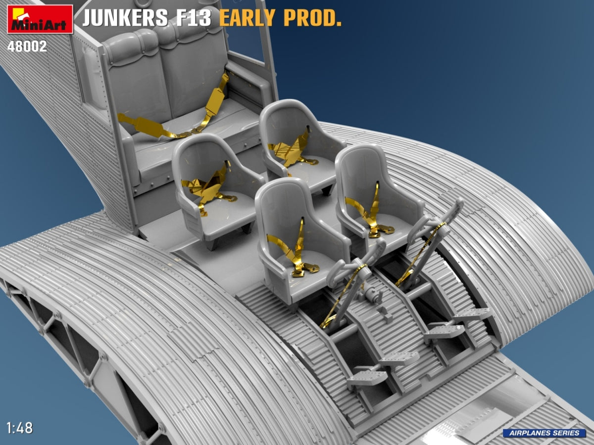 MiniArt 48002 JUNKERS F13. PREMIÈRE PRODUCTION 1/48 – immagine 21