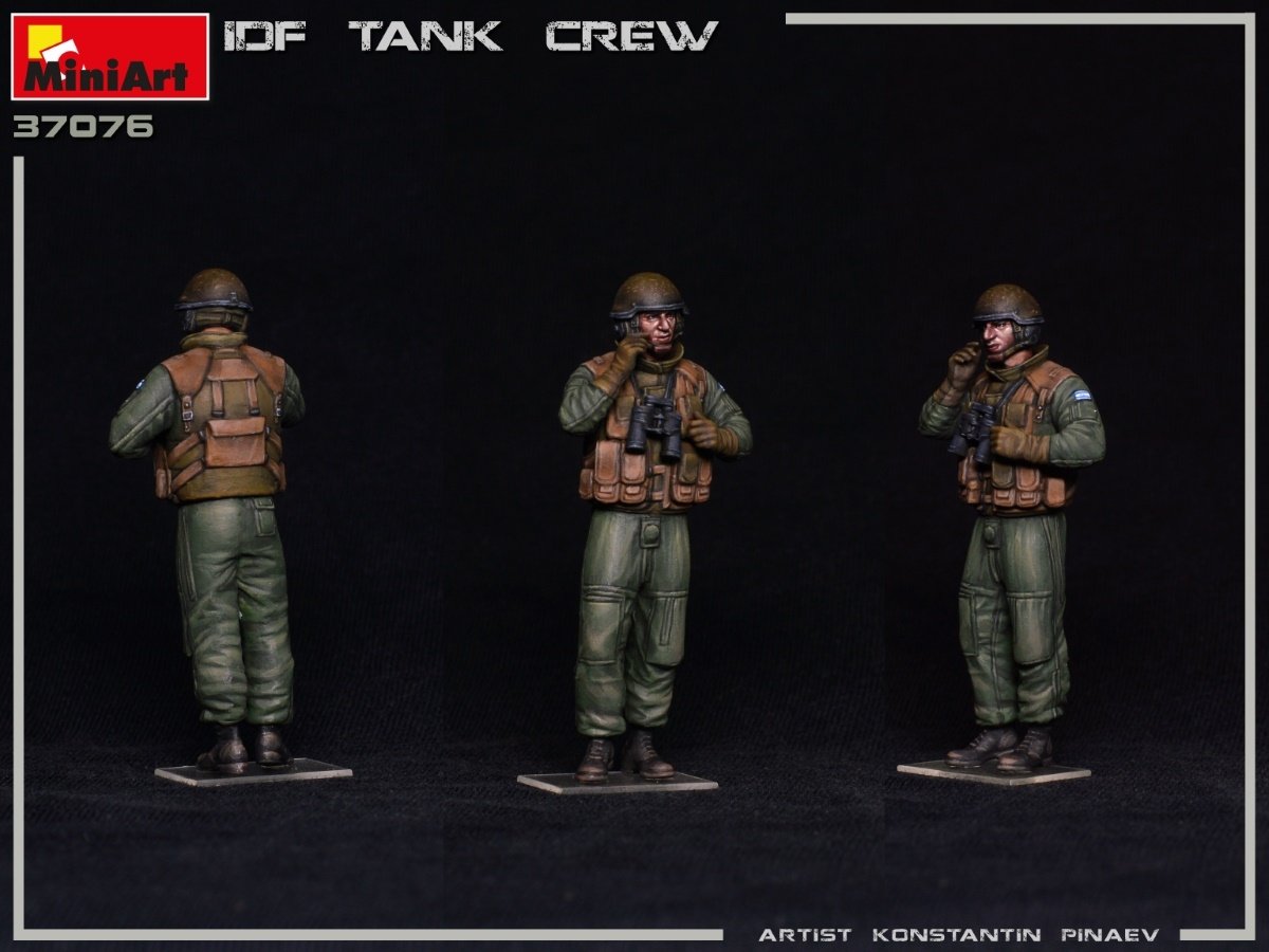 MiniArt 37076 Équipage de char de l&amp;#39;IDF 1/35 – immagine 5