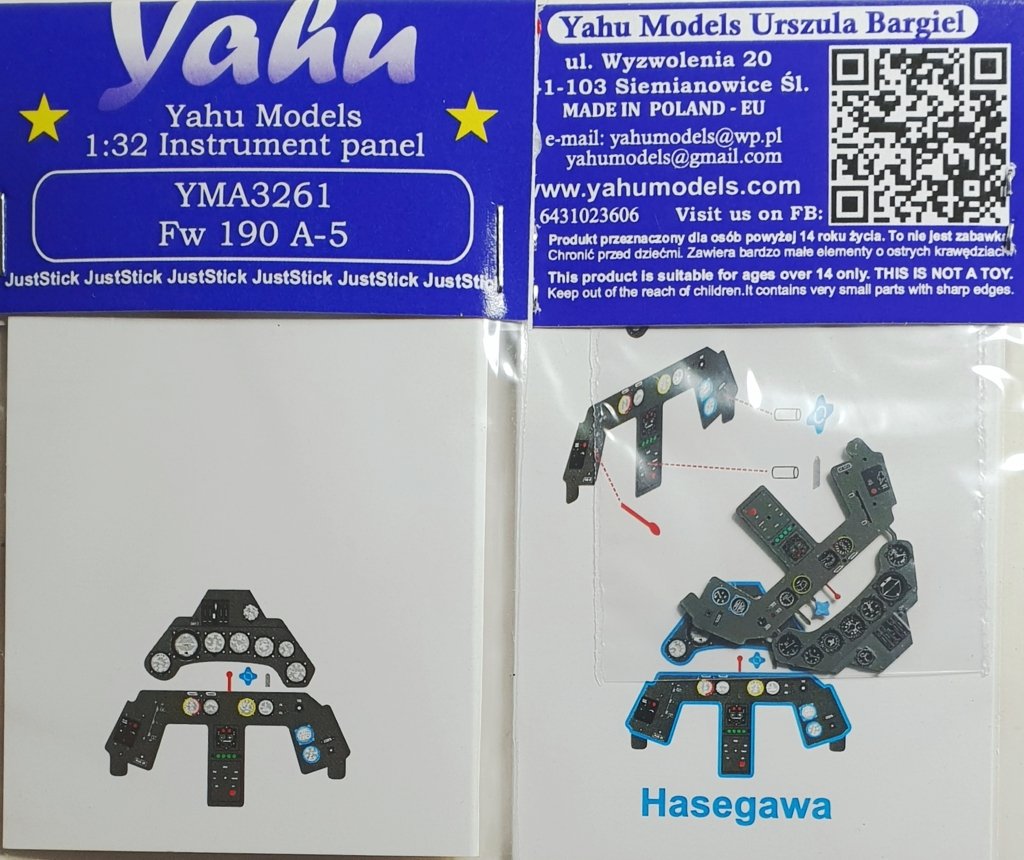 Yahu YMA3261 Fw-190 A-5 Hasegawa 1/32 