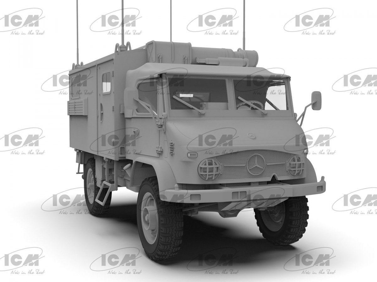 ICM 35137 Unimog S 404 Camion radio militaire allemand 1/35 – immagine 3