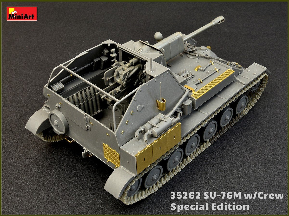 MiniArt 35262 SU-76M avec équipage ÉDITION SPÉCIALE (1/35) – imagen 4